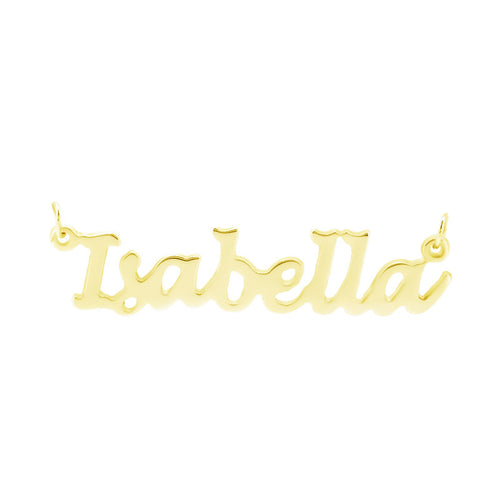 Lucida Handwriting Gold Plated - Ray's Jewellery