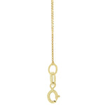 18kt Gold Box Chain 41cms (16") Long - 0.65mm Thick