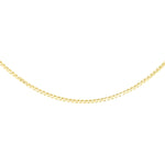 18kt Gold Box Chain 46cms (18") Long - 0.7mm Thick