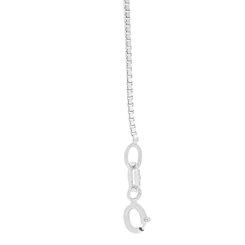 Silver Box Chain 46cms (18") Long - 0.85mm Thick