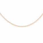 Rose Gold Box Chain 51cms (20") Long - 0.8mm Thick