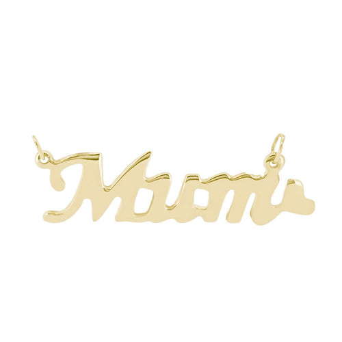 Mum Gold Pendant - Ray's Jewellery
