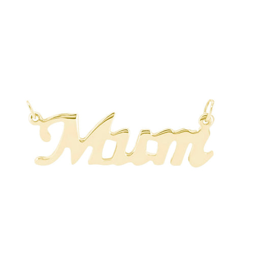Mum Gold Plated Pendant - Ray's Jewellery