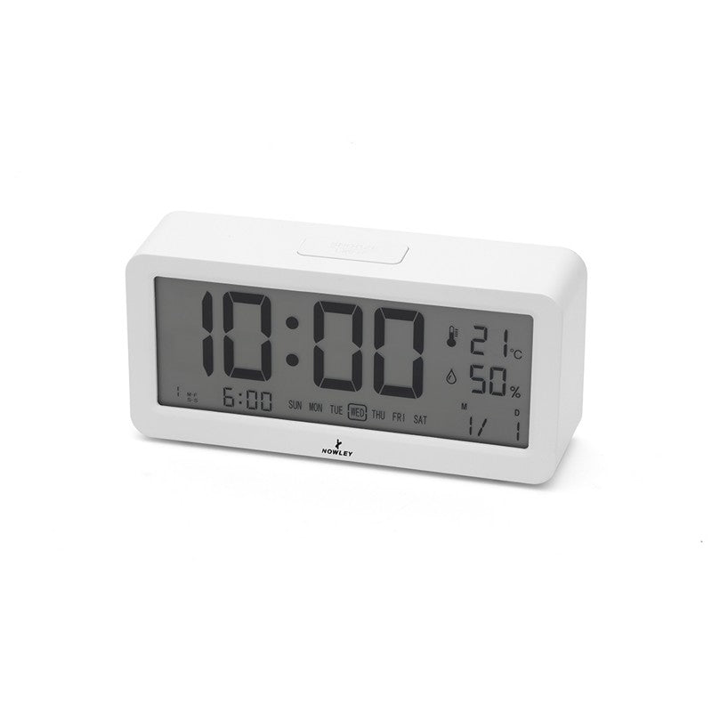 Nowley White Alarm Clock