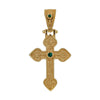 Byzantine Solitaire GoldCrucifix