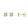 Men’s Gold Earrings 9CZ