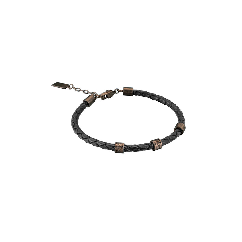 Just Cavalli Men's Leather Bracelet - Ray's Jewellery
