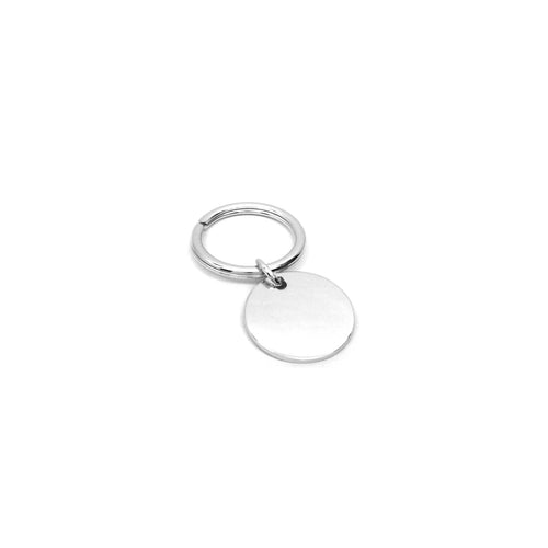 Plain Round Keychain - Ray's Jewellery