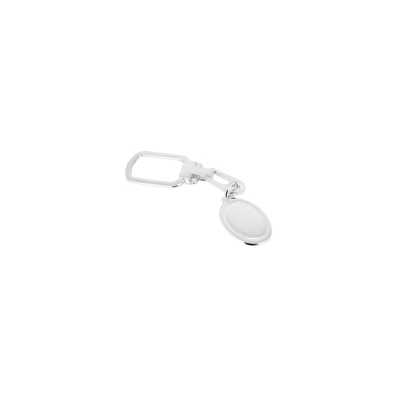 Embossed Oval Keychain - Ray's Jewellery