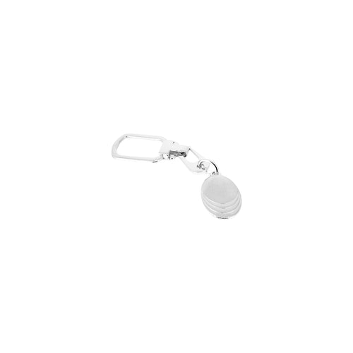 Oval Matte Keychain - Ray's Jewellery