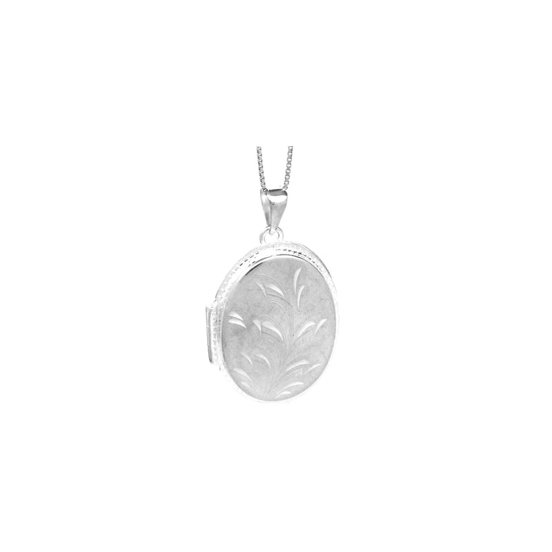 Silver Oval Pendant Lockets - Ray's Jewellery