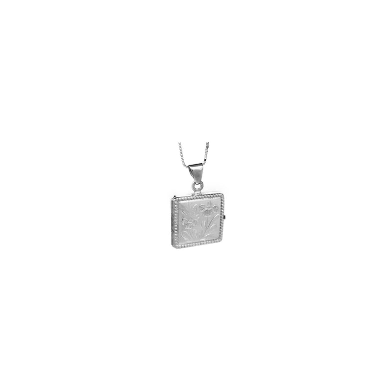 Silver Square Pendant Lockets - Ray's Jewellery