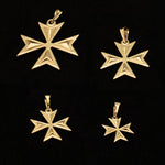 Gold Grove Maltese Cross - Ray's Jewellery