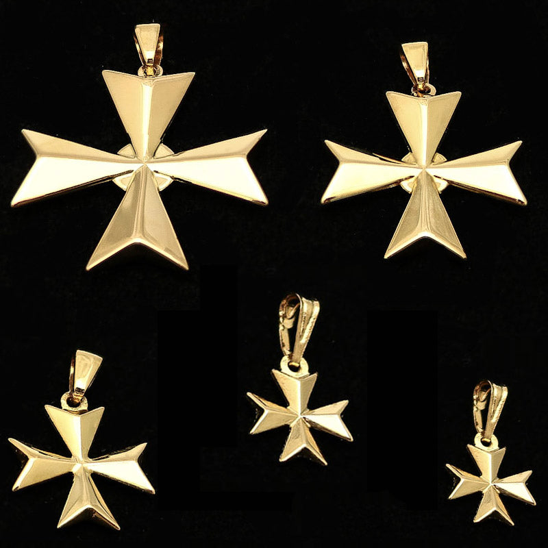 Gold Insignia Maltese Cross - Ray's Jewellery