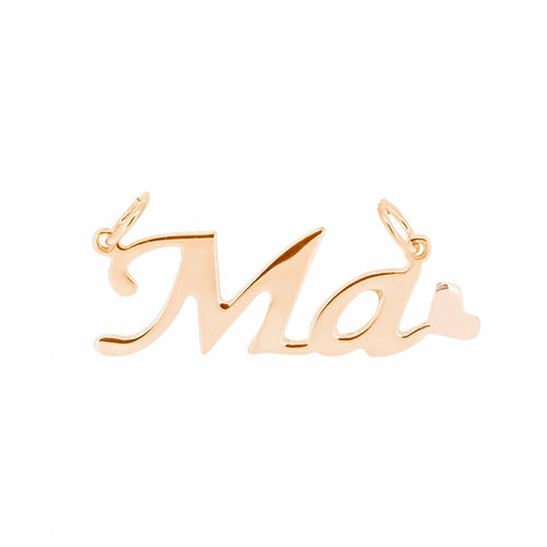 Ma Rose Gold Plated Pendant