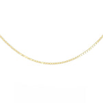 18kt Gold Box Chain 41cms (16") Long - 0.6mm Thick