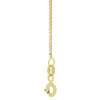 18kt Gold Box Chain 56cms (22") Long - 1.0mm Thick