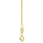 18kt Gold Box Chain 46cms (18") Long - 1.0mm Thick