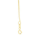 18kt Gold Box Chain 41cms (16") Long - 0.9mm Thick