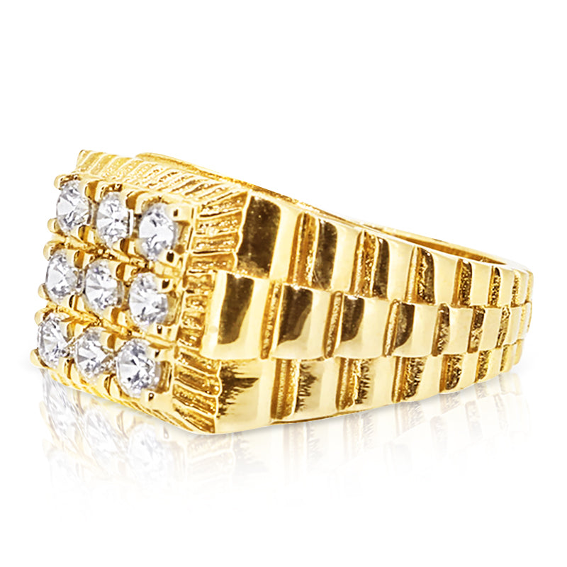 Rolex 18kt Gold Large Ring