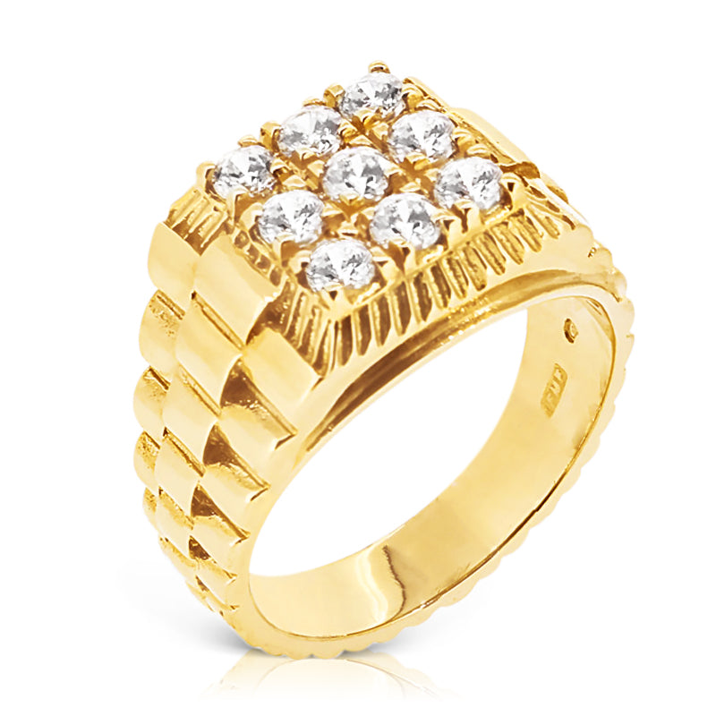 Rolex 18kt Gold Large Ring