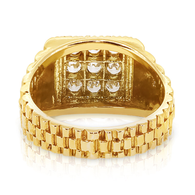 Rolex 18kt TT Gold  Large Ring