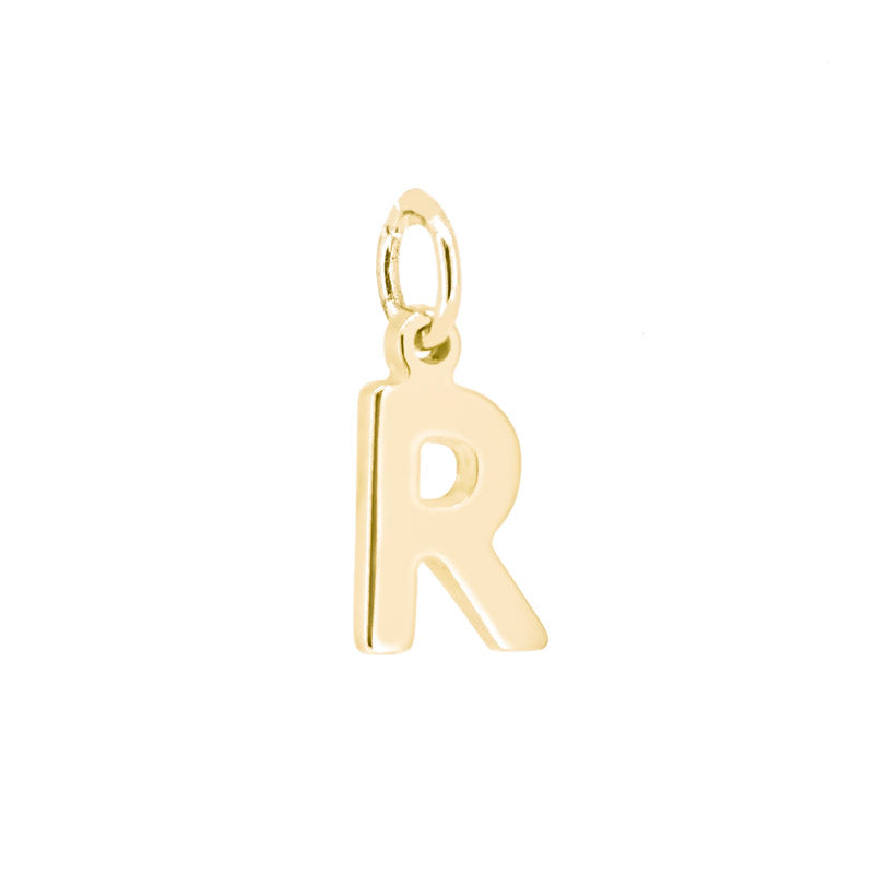 Initial 18kt Gold Pendant - Ray's Jewellery