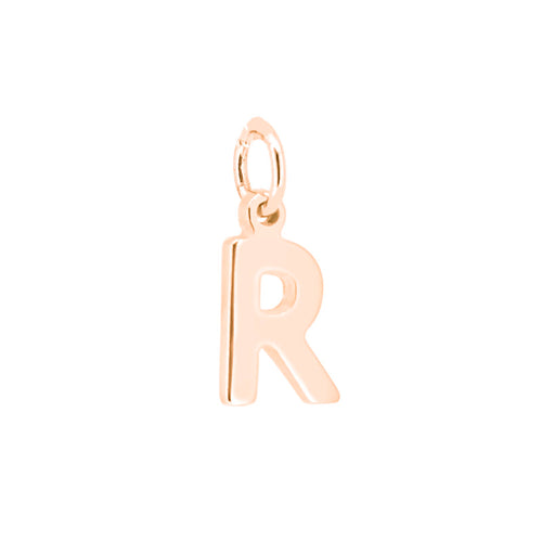 Initial Rose Gold Plated Pendant - Ray's Jewellery